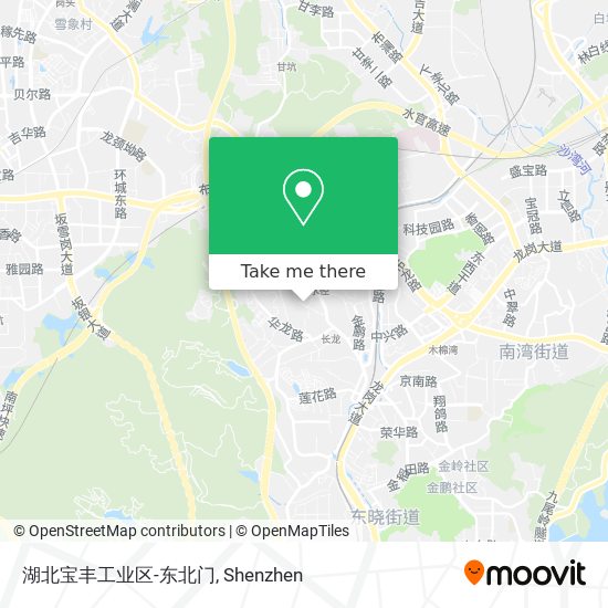 湖北宝丰工业区-东北门 map