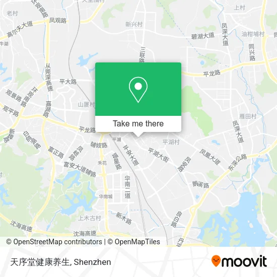 天序堂健康养生 map