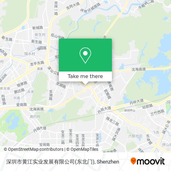深圳市黄江实业发展有限公司(东北门) map