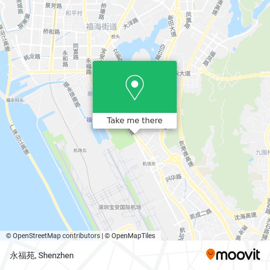 永福苑 map