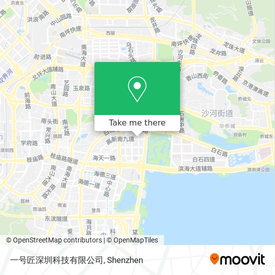 一号匠深圳科技有限公司 map