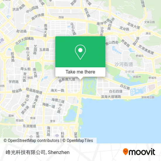 峰光科技有限公司 map