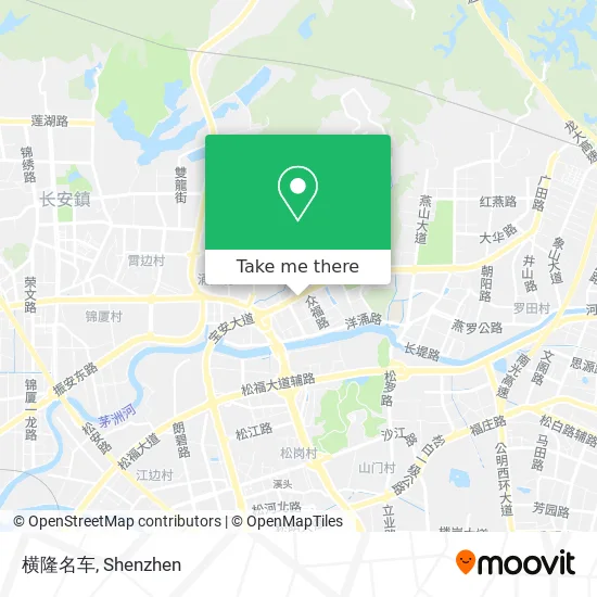 横隆名车 map