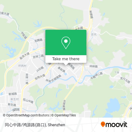 同心中路/鸿源路(路口) map
