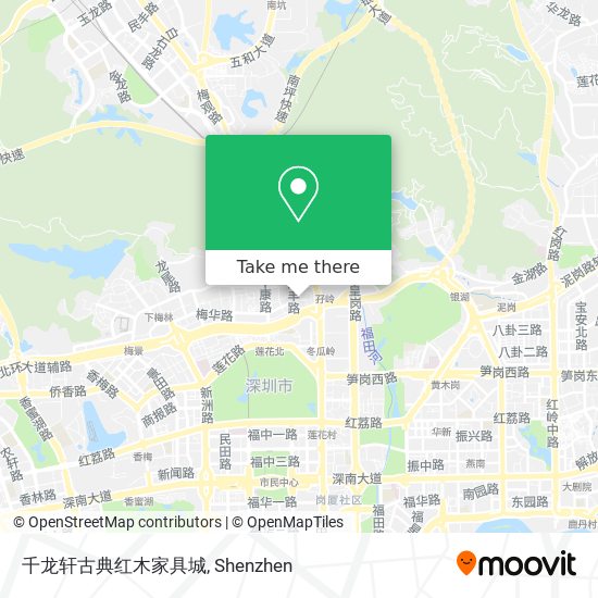 千龙轩古典红木家具城 map
