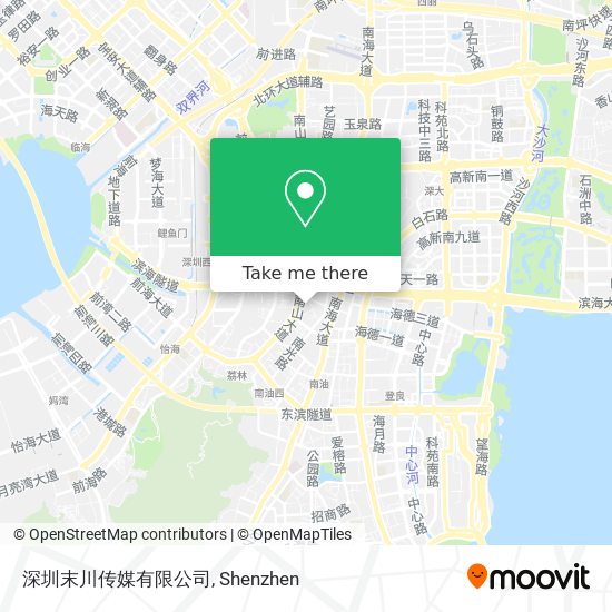 深圳末川传媒有限公司 map