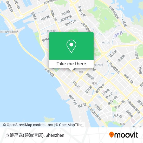点筹严选(碧海湾店) map