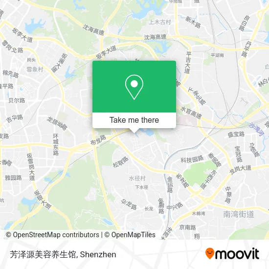 芳泽源美容养生馆 map