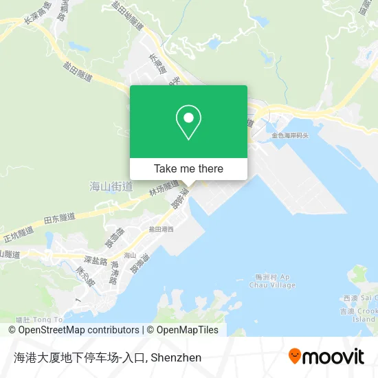 海港大厦地下停车场-入口 map