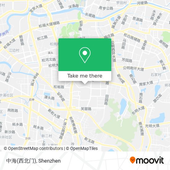中海(西北门) map