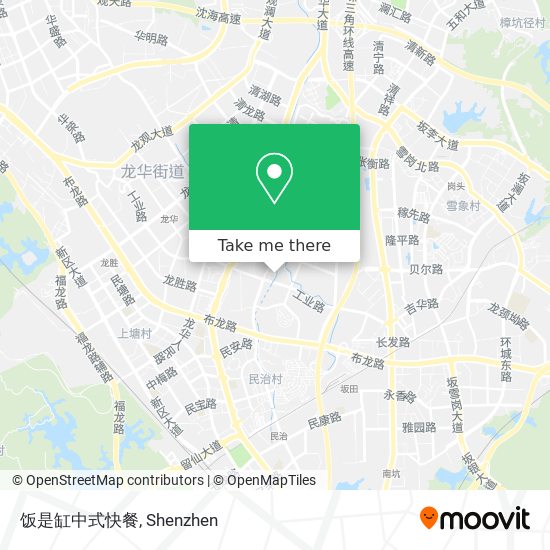 饭是缸中式快餐 map