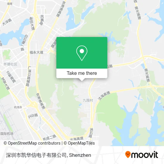 深圳市凯华信电子有限公司 map