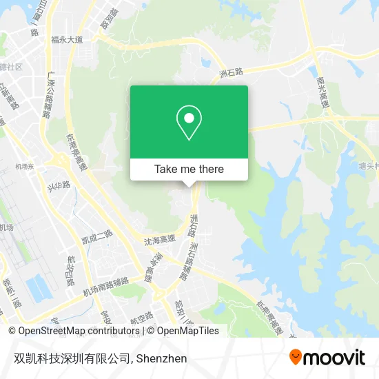 双凯科技深圳有限公司 map