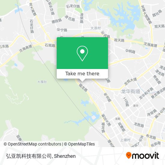弘亚凯科技有限公司 map
