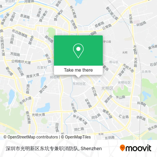 深圳市光明新区东坑专兼职消防队 map