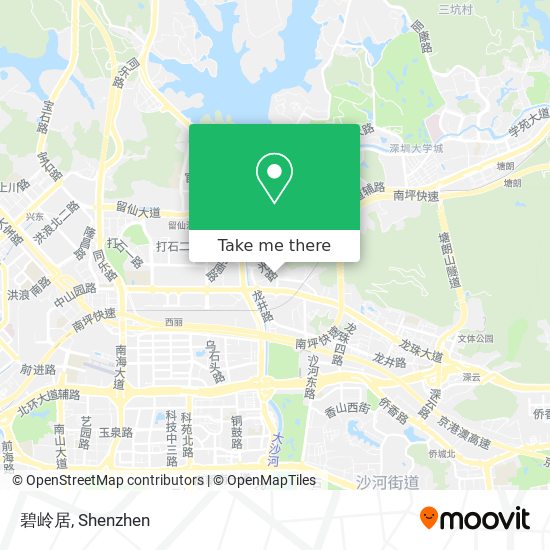 碧岭居 map