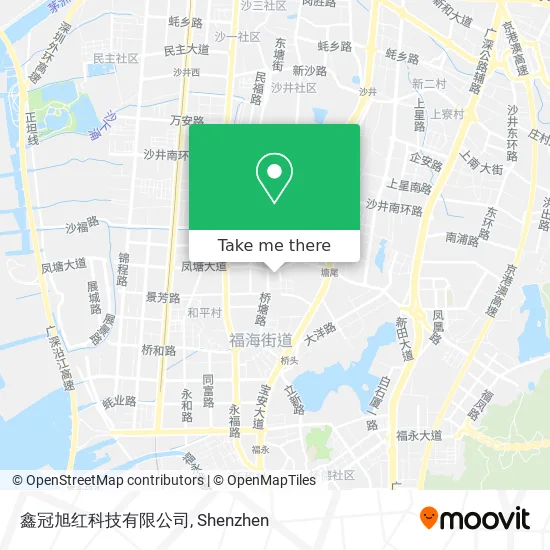 鑫冠旭红科技有限公司 map