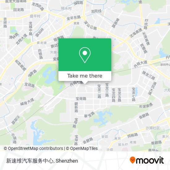 新速维汽车服务中心 map