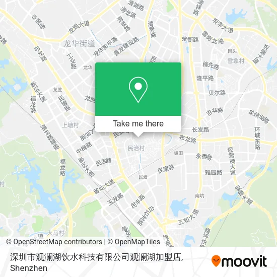 深圳市观澜湖饮水科技有限公司观澜湖加盟店 map