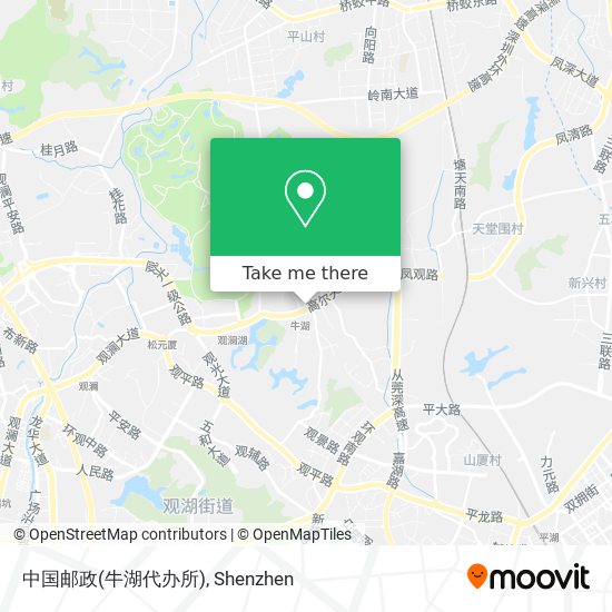 中国邮政(牛湖代办所) map