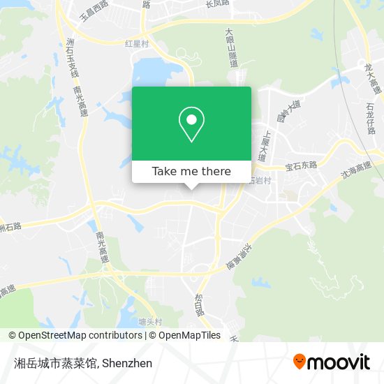 湘岳城市蒸菜馆 map