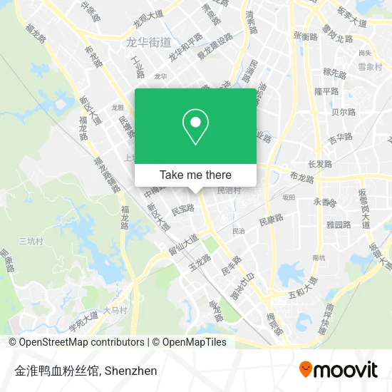 金淮鸭血粉丝馆 map