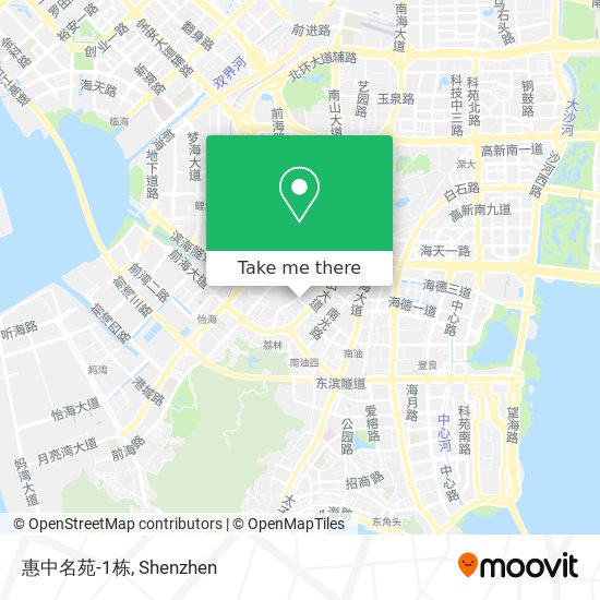惠中名苑-1栋 map