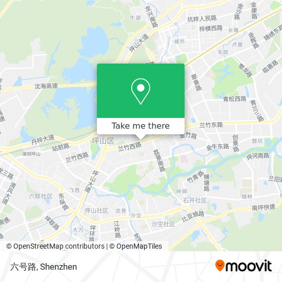六号路 map