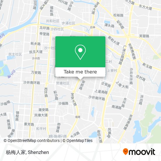 杨梅人家 map