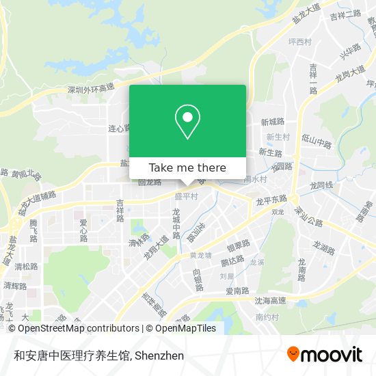 和安唐中医理疗养生馆 map