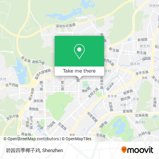 碧园四季椰子鸡 map