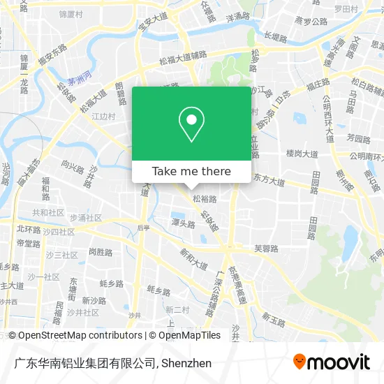 广东华南铝业集团有限公司 map