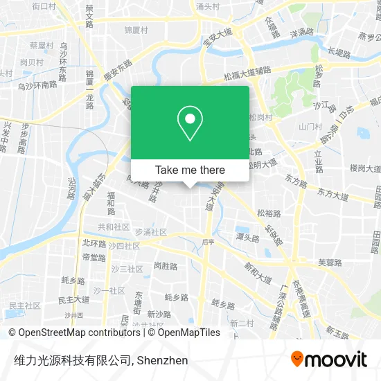维力光源科技有限公司 map