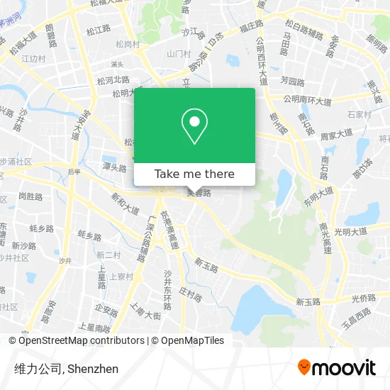 维力公司 map