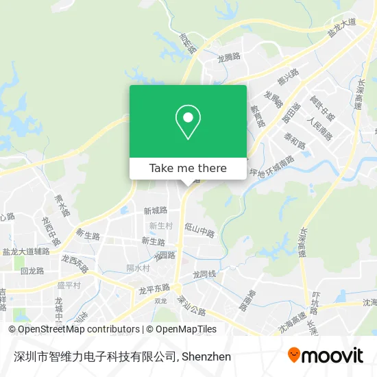 深圳市智维力电子科技有限公司 map