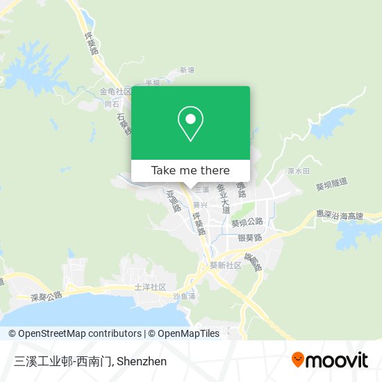 三溪工业邨-西南门 map