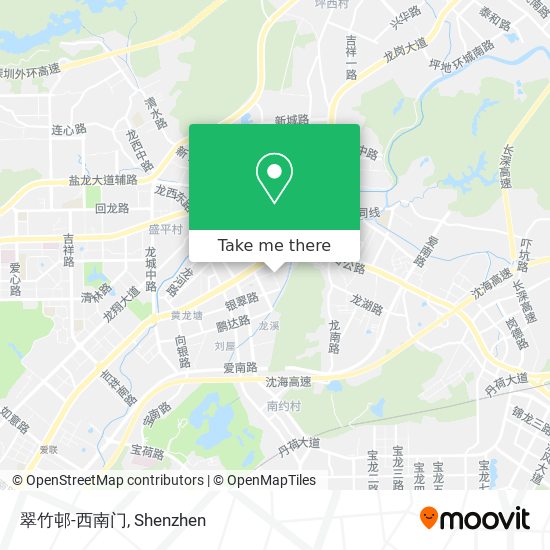 翠竹邨-西南门 map