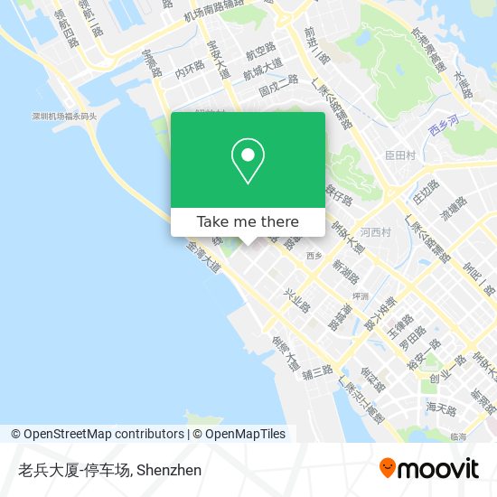 老兵大厦-停车场 map