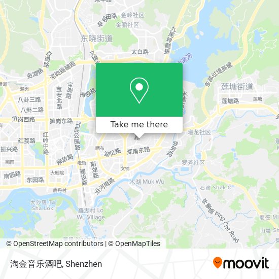淘金音乐酒吧 map