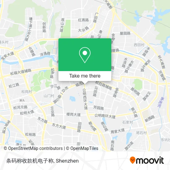 条码称收款机电子称 map