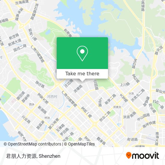 君朋人力资源 map