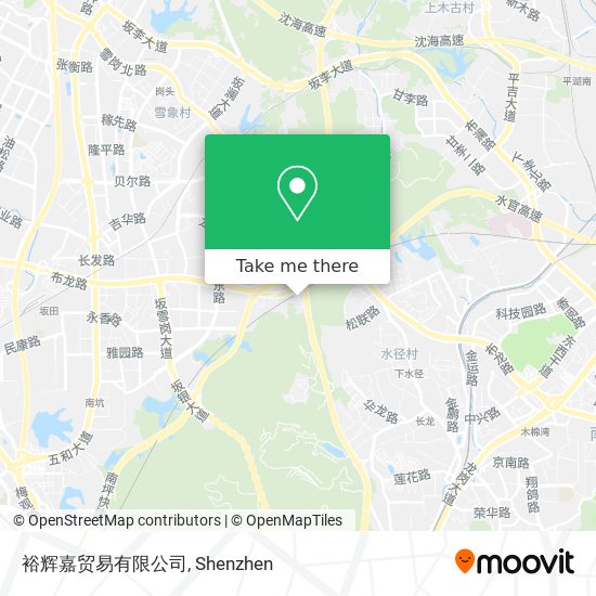 裕辉嘉贸易有限公司 map