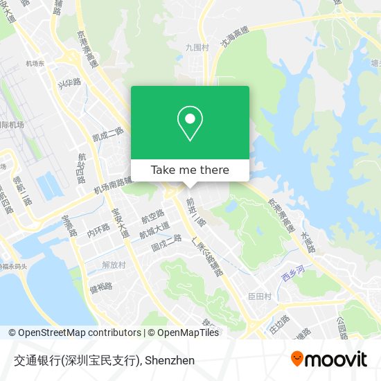 交通银行(深圳宝民支行) map