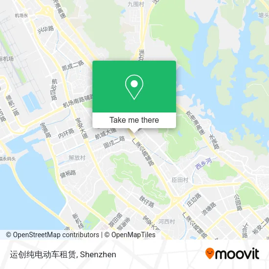 运创纯电动车租赁 map