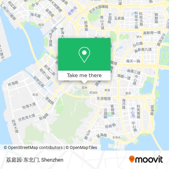 荔庭园-东北门 map