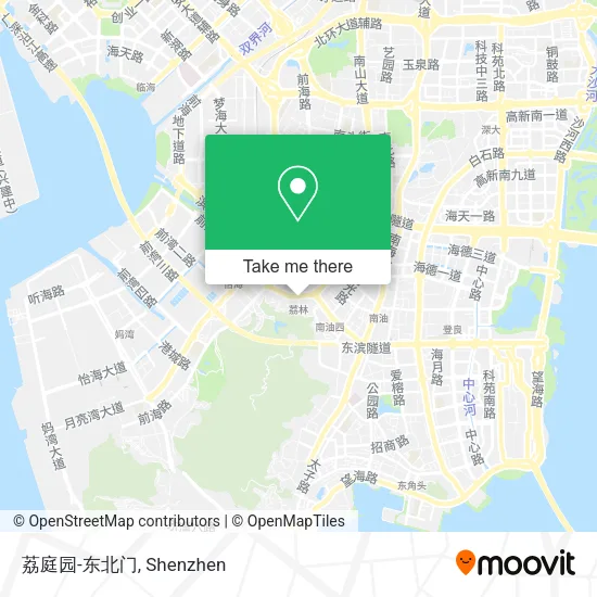 荔庭园-东北门 map