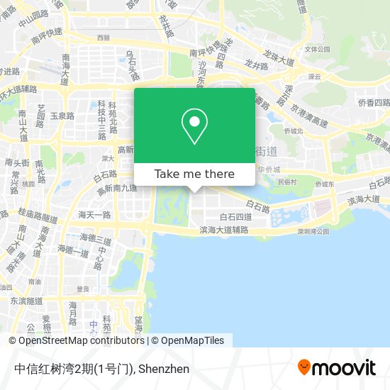 中信红树湾2期(1号门) map