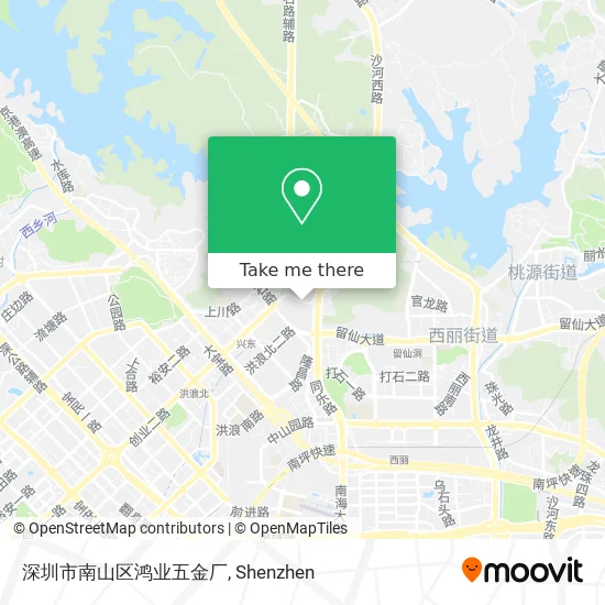 深圳市南山区鸿业五金厂 map