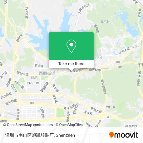 深圳市南山区旭凯服装厂 map