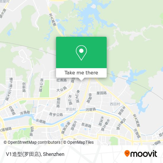 V1造型(罗田店) map